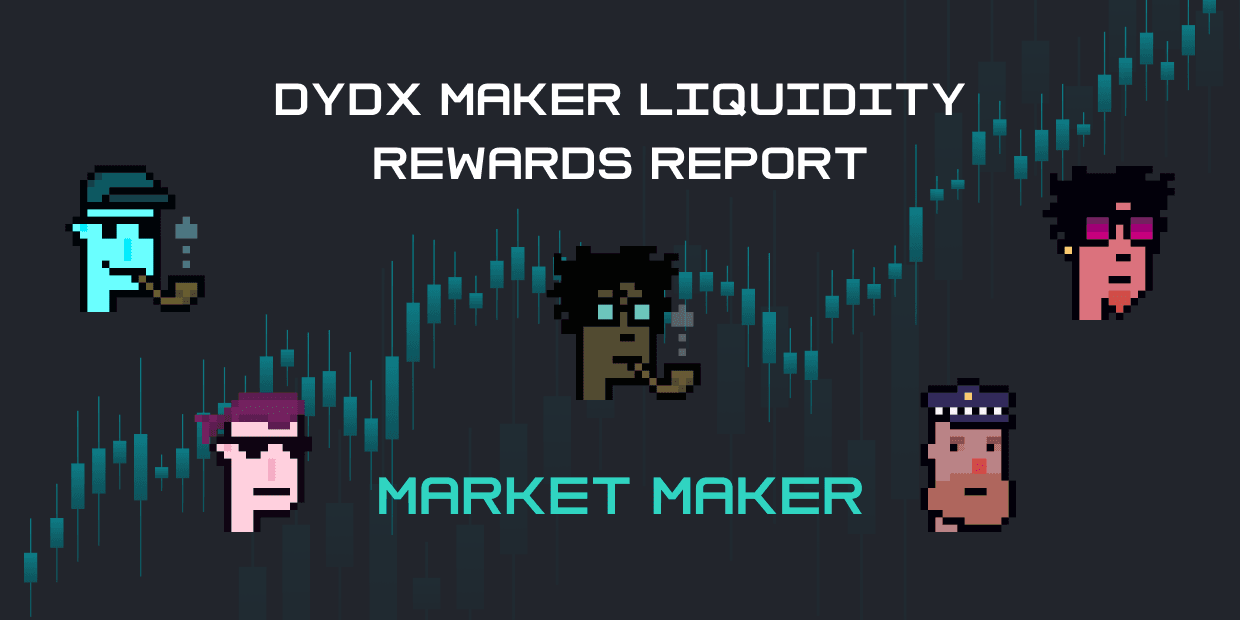 Cover Image for dYdX Maker Liquidity Rewards Distribution Report